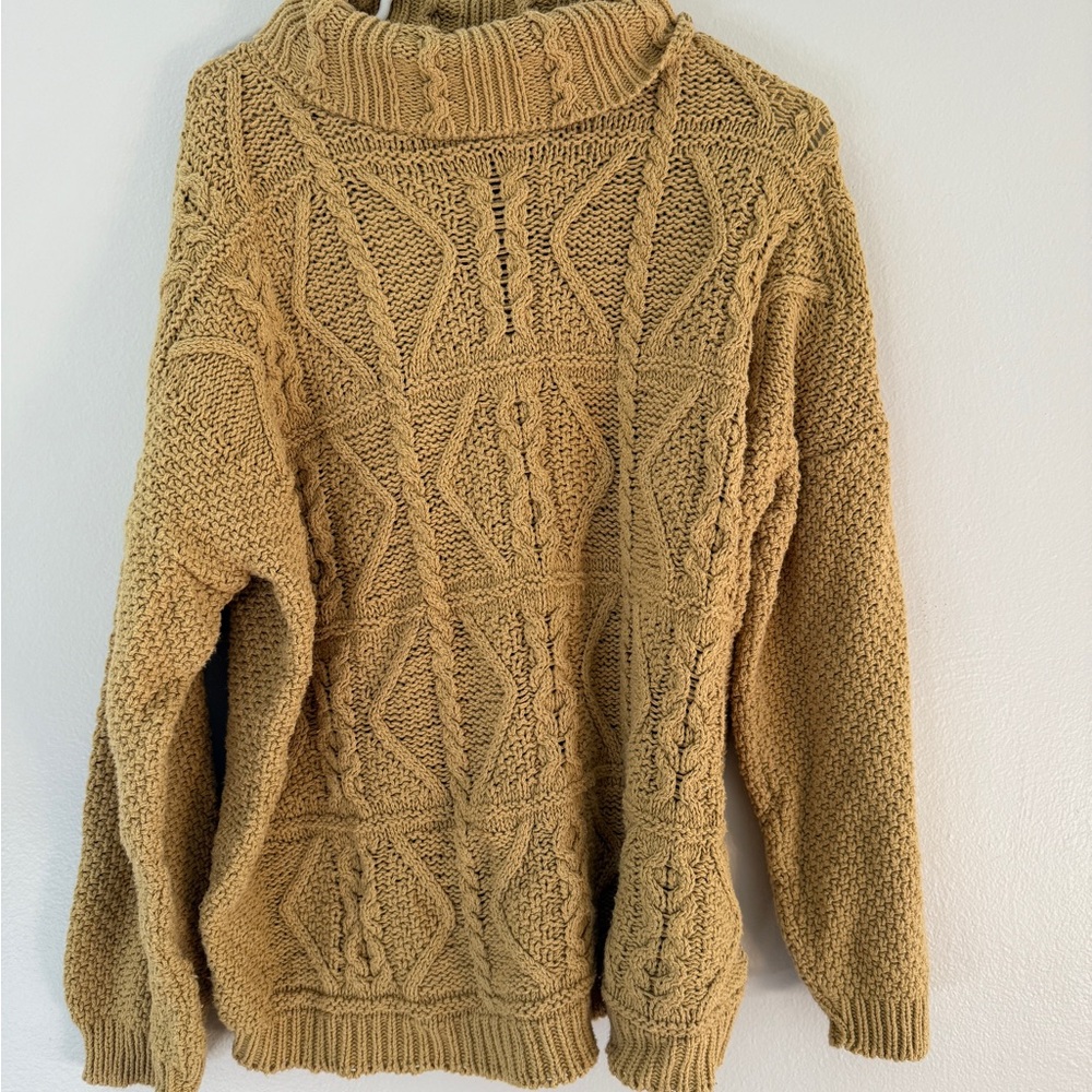 Mustard Knit Sweater